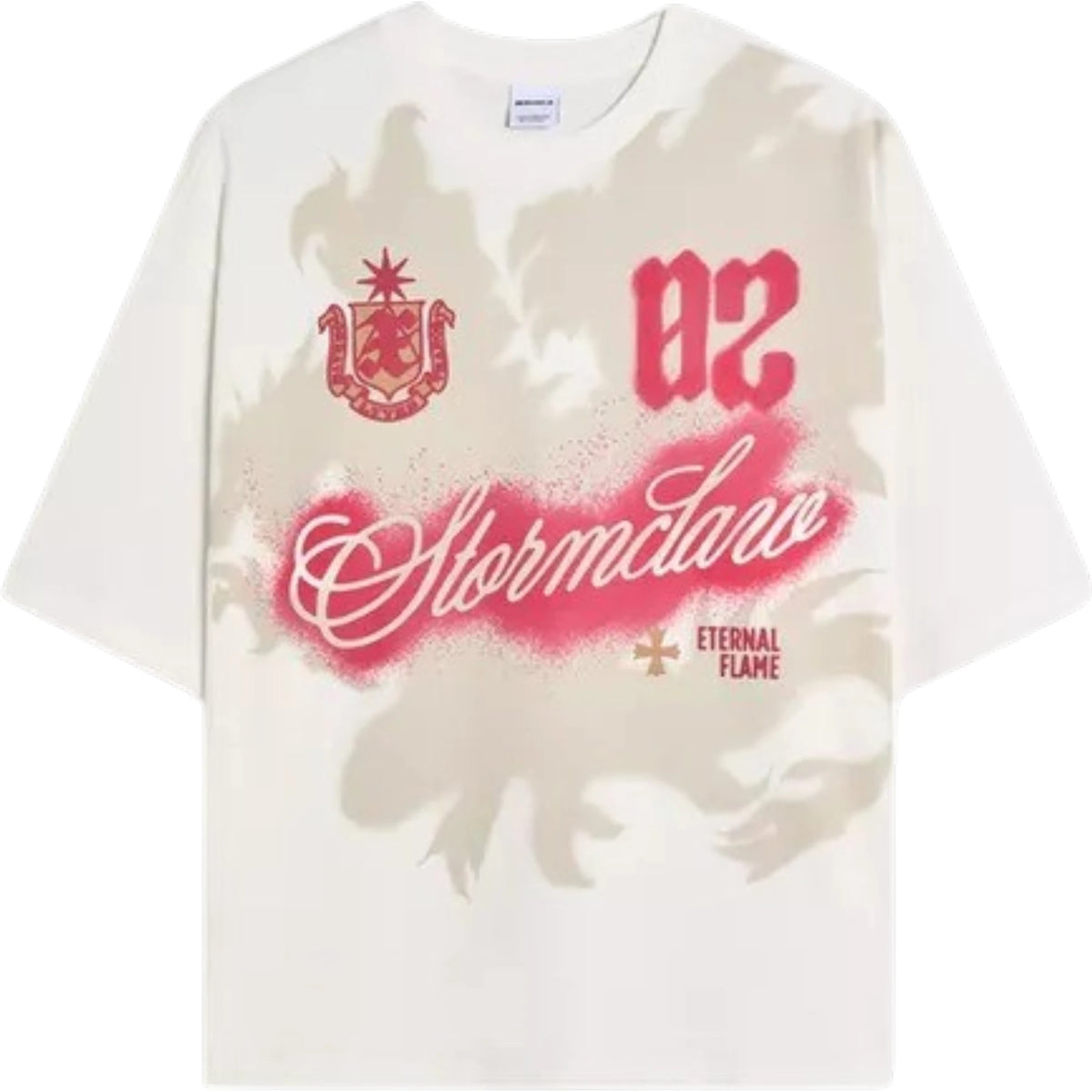 Bershka White oversized t-shirt