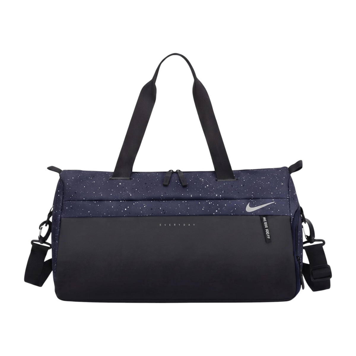 Nike Speckled Color-Block Sports & Gym Duffle Bag