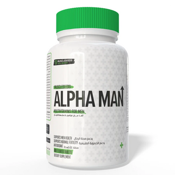 MUSCLE SEED Alpha Man Multi-Vitamin + Testosterone Support 60 Tablet