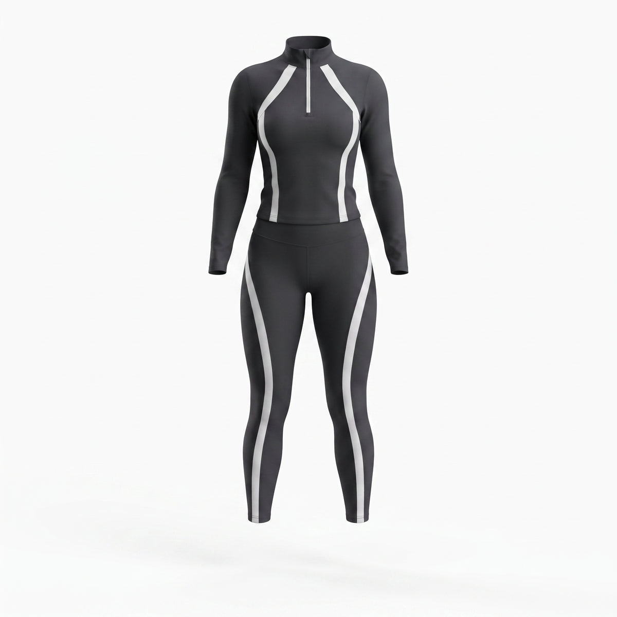 Pro-Fit Athletic Tracksuit Set - Heather