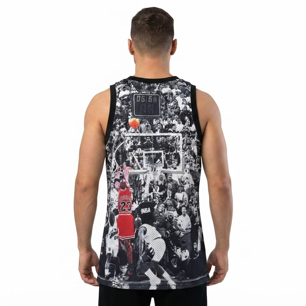 Chicago Bulls Photo Montage Legacy Jersey (Michael Jordan - #23)