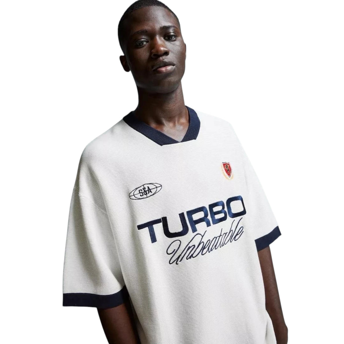 Bershka oversized white tshirt