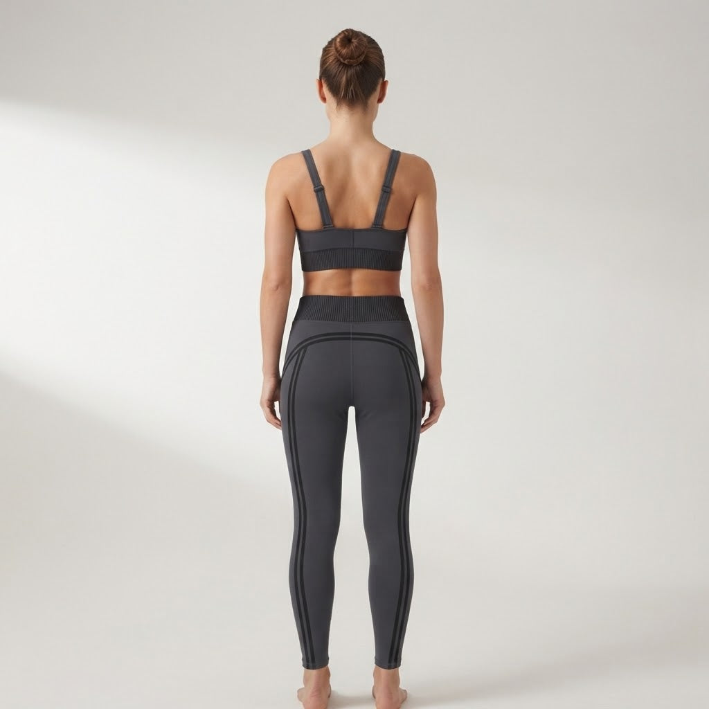 Alo Yoga Women's Airlift Intrigue Bra and High-Waist