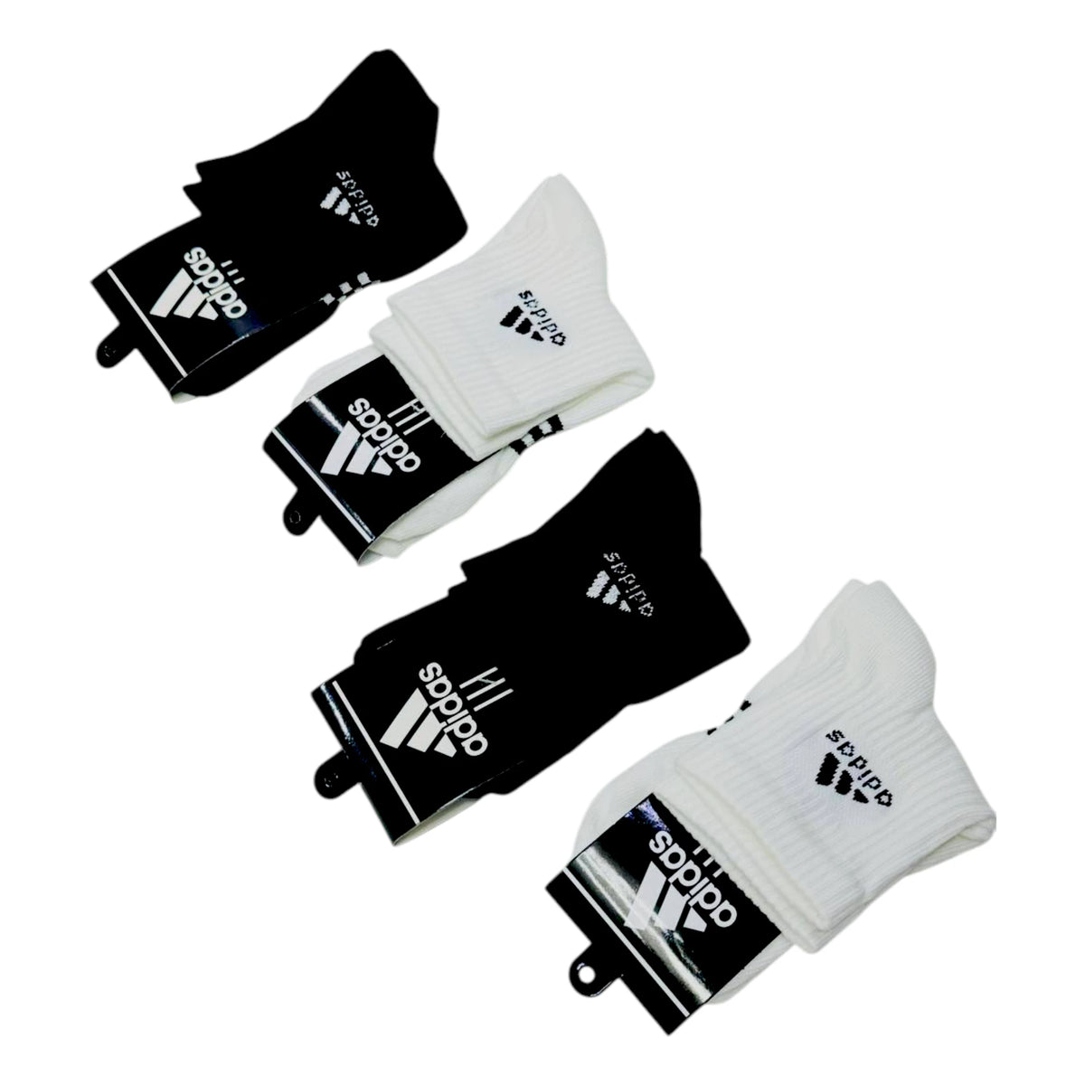 Adidas Cushioned Crew Socks (Multi-Pack)