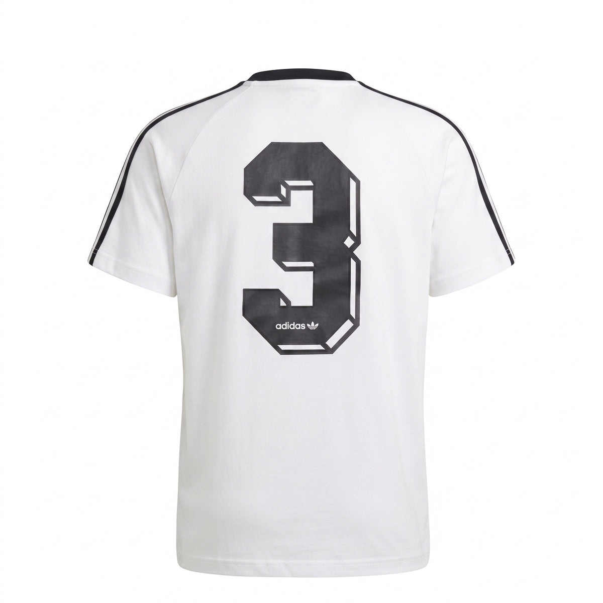 Adidas Originals Colorblock 3-Stripes Number "3" T-Shirt
