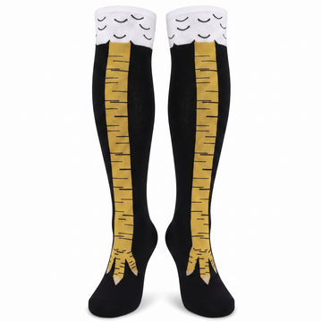 Funny Thin Bird Feet Over-The-Calf Cosplay Socks