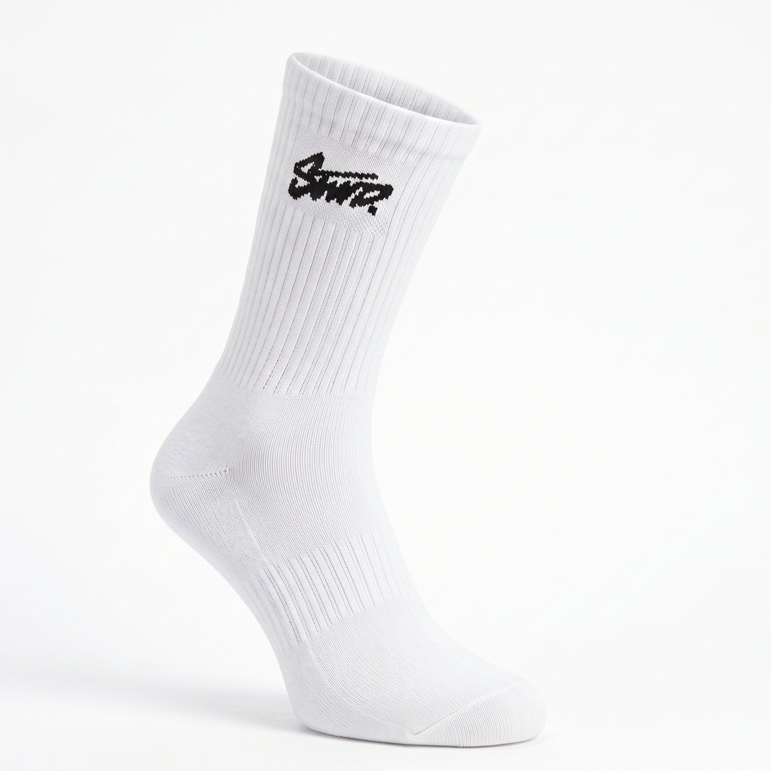 Pull & Bear STWD Embroidered Ribbed Socks