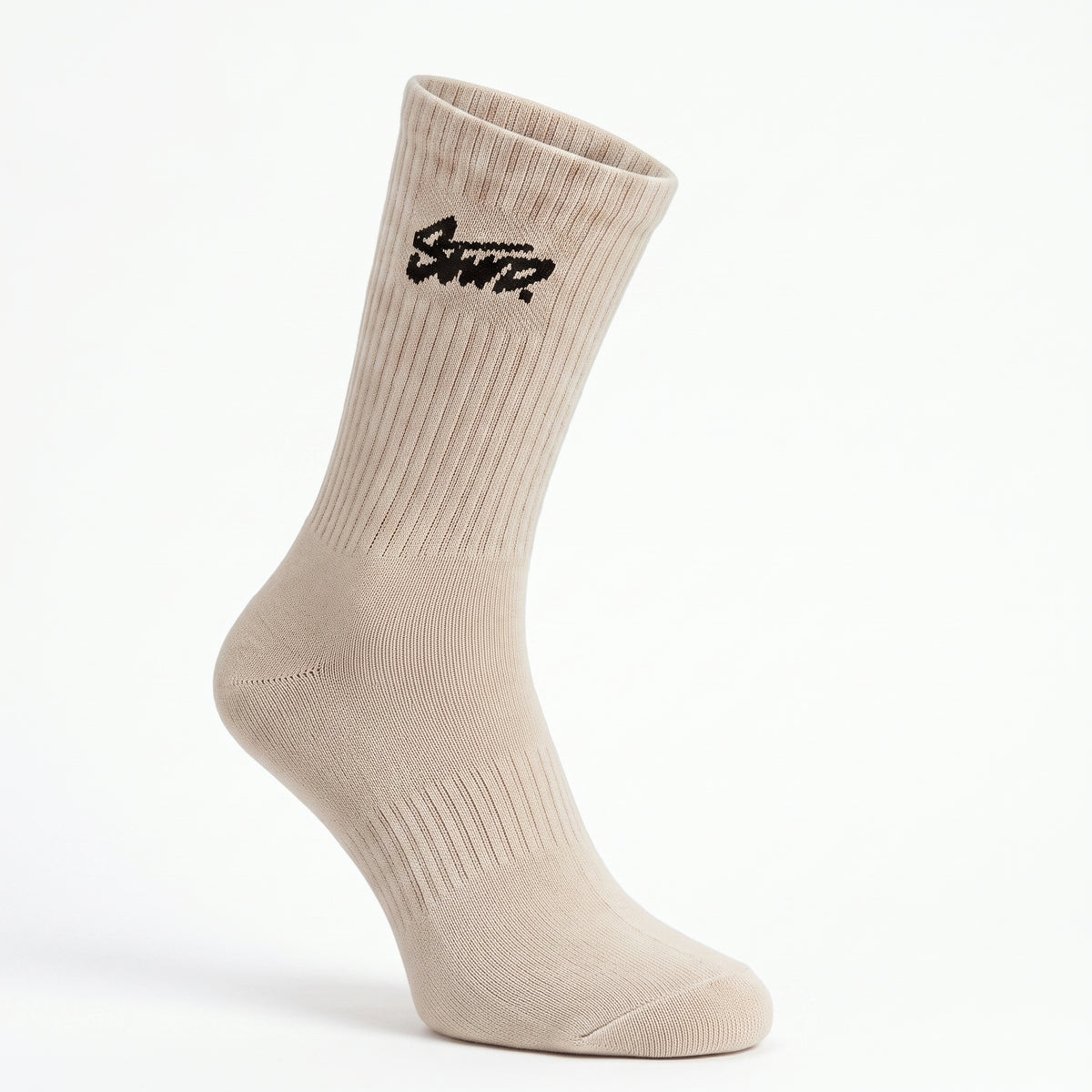 Pull & Bear STWD Embroidered Ribbed Socks