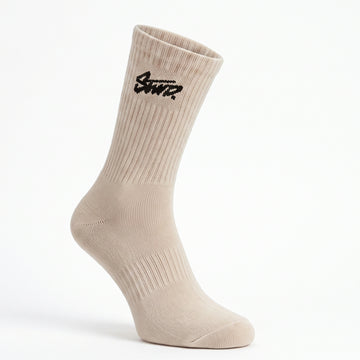 Pull & Bear STWD Embroidered Ribbed Socks