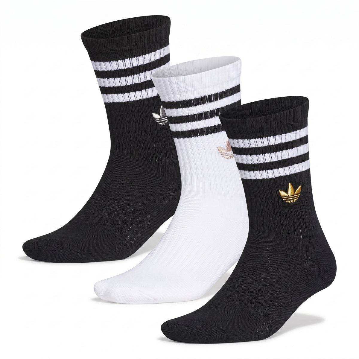 Adidas Originals Trefoil Glitter Crew Socks