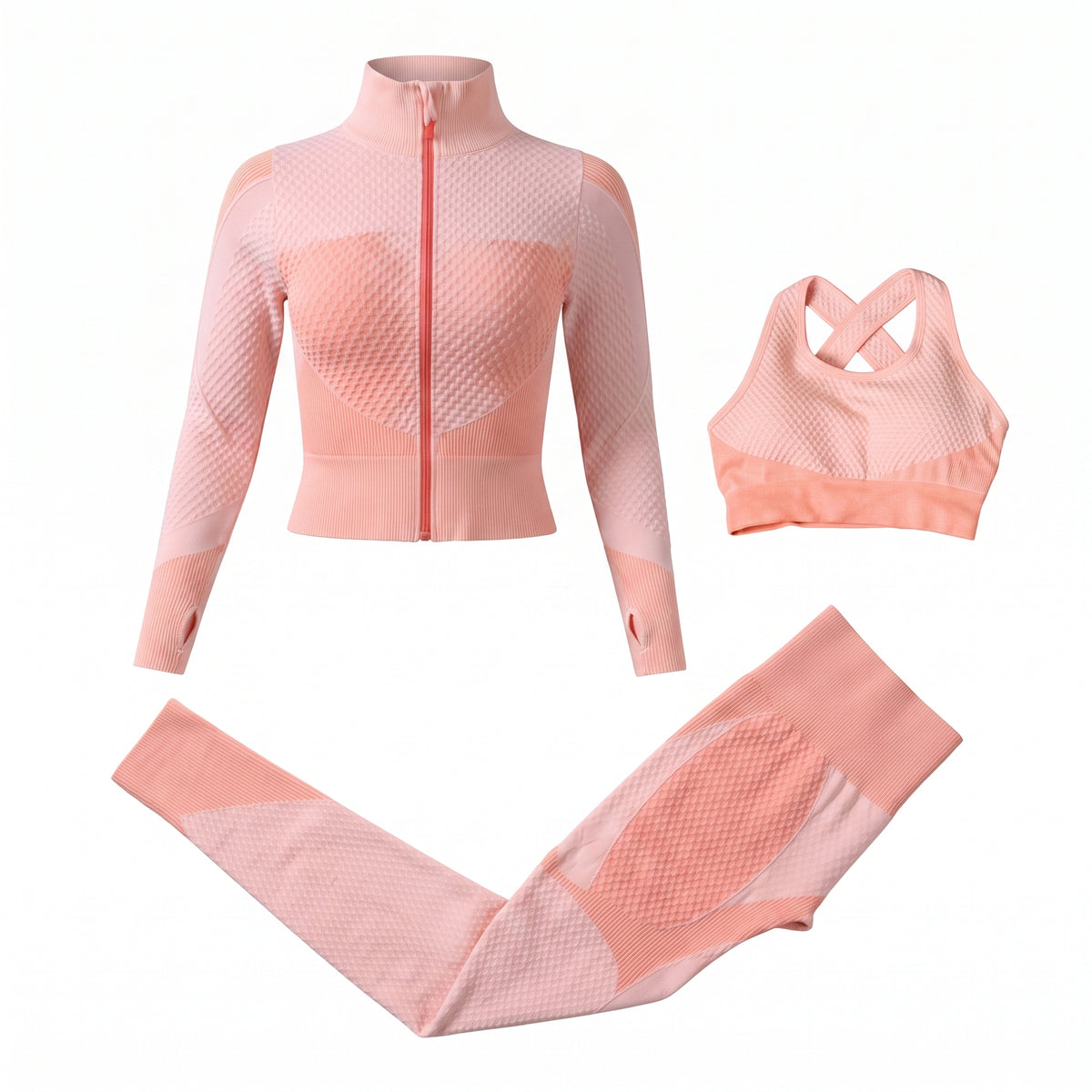 Woman Yoga set pointed 3 pieces