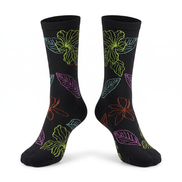 Funny Optical Illusion Chicken Legs Knee-High Socks