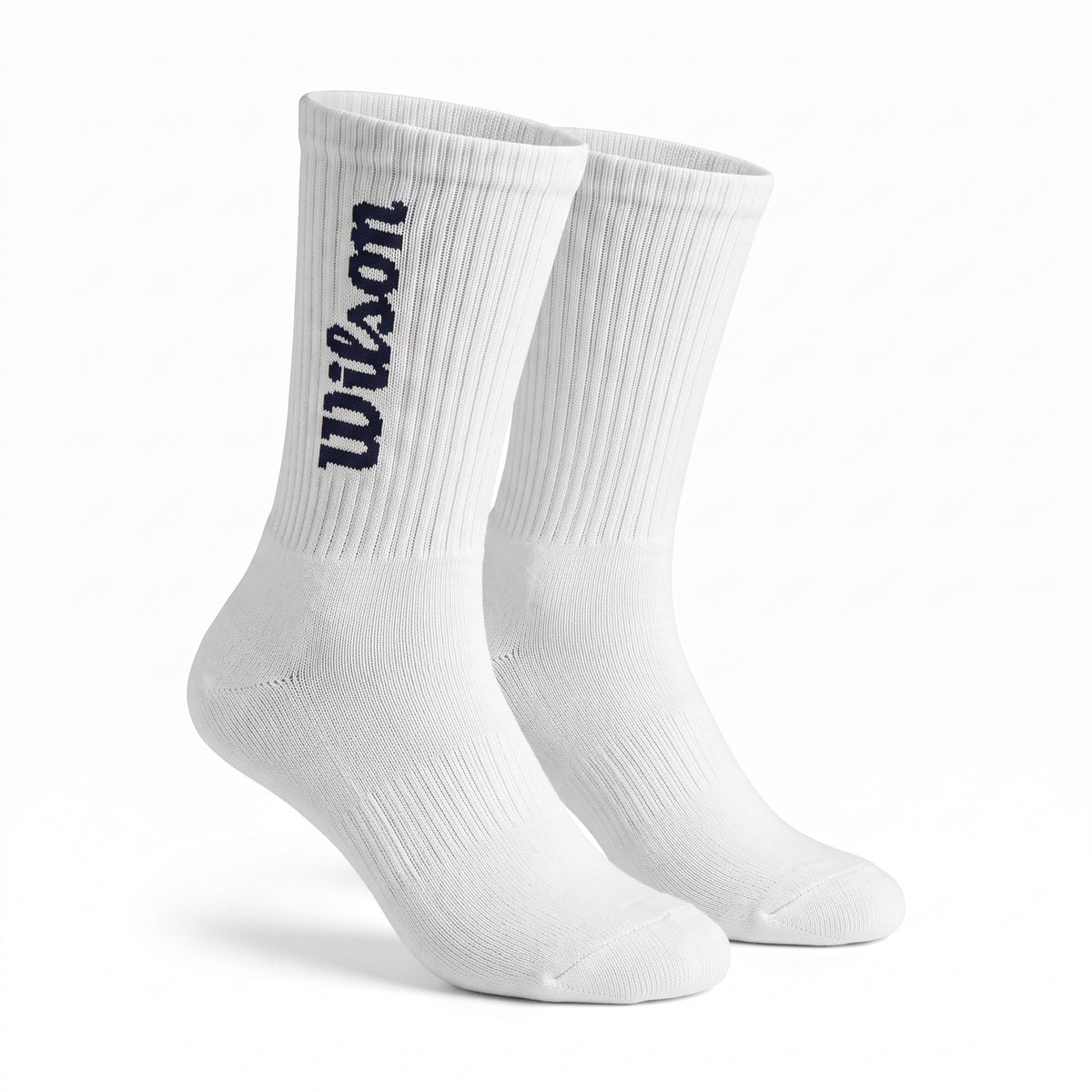Wilson Vertical Logo Cushioned Crew Heavy Socks