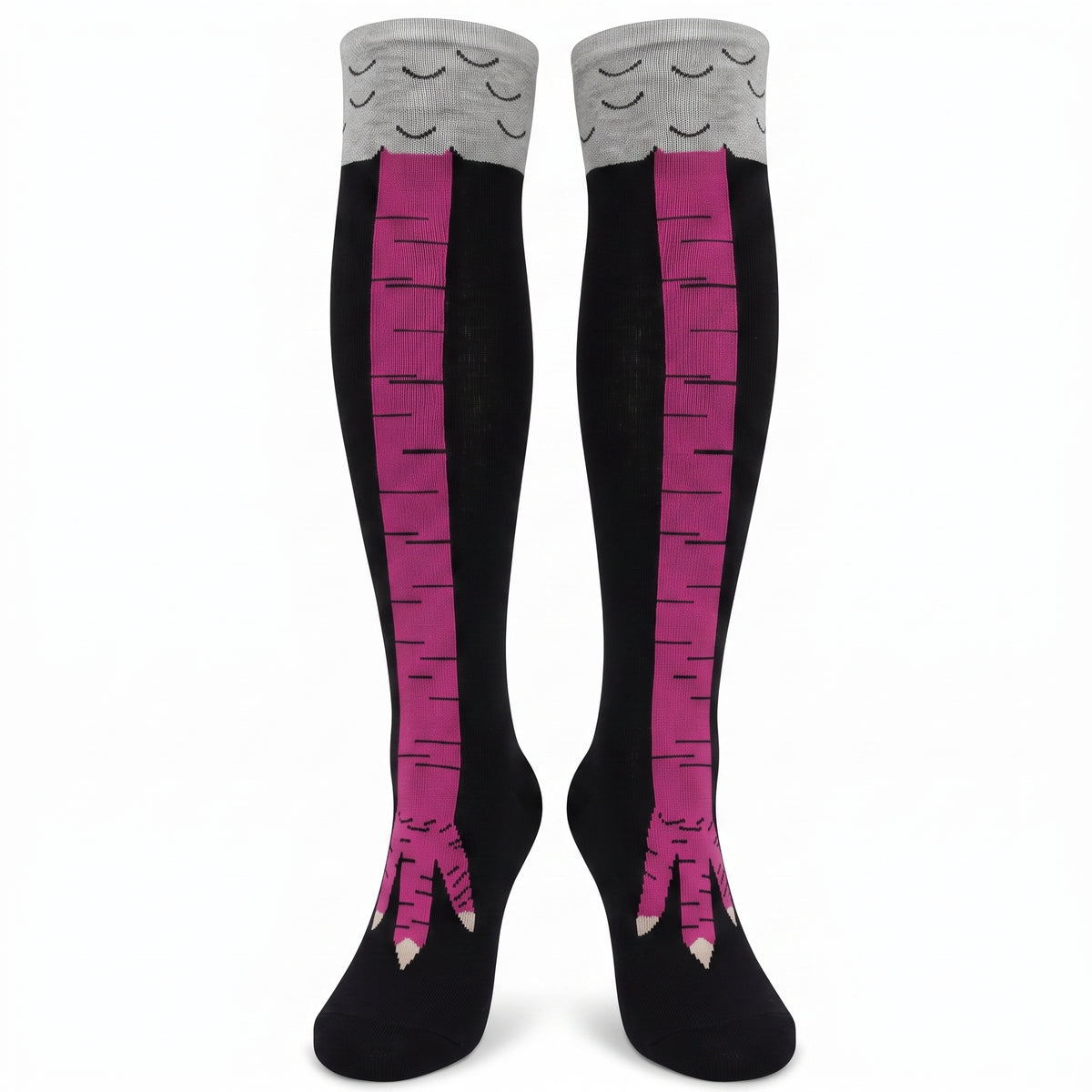 Funny Thin Bird Feet Over-The-Calf Cosplay Socks