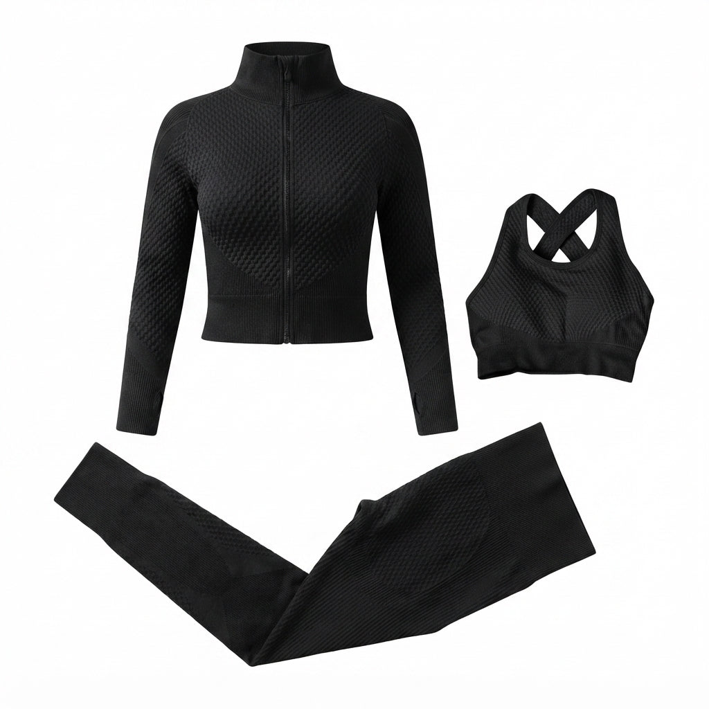 Woman Yoga set pointed 3 pieces