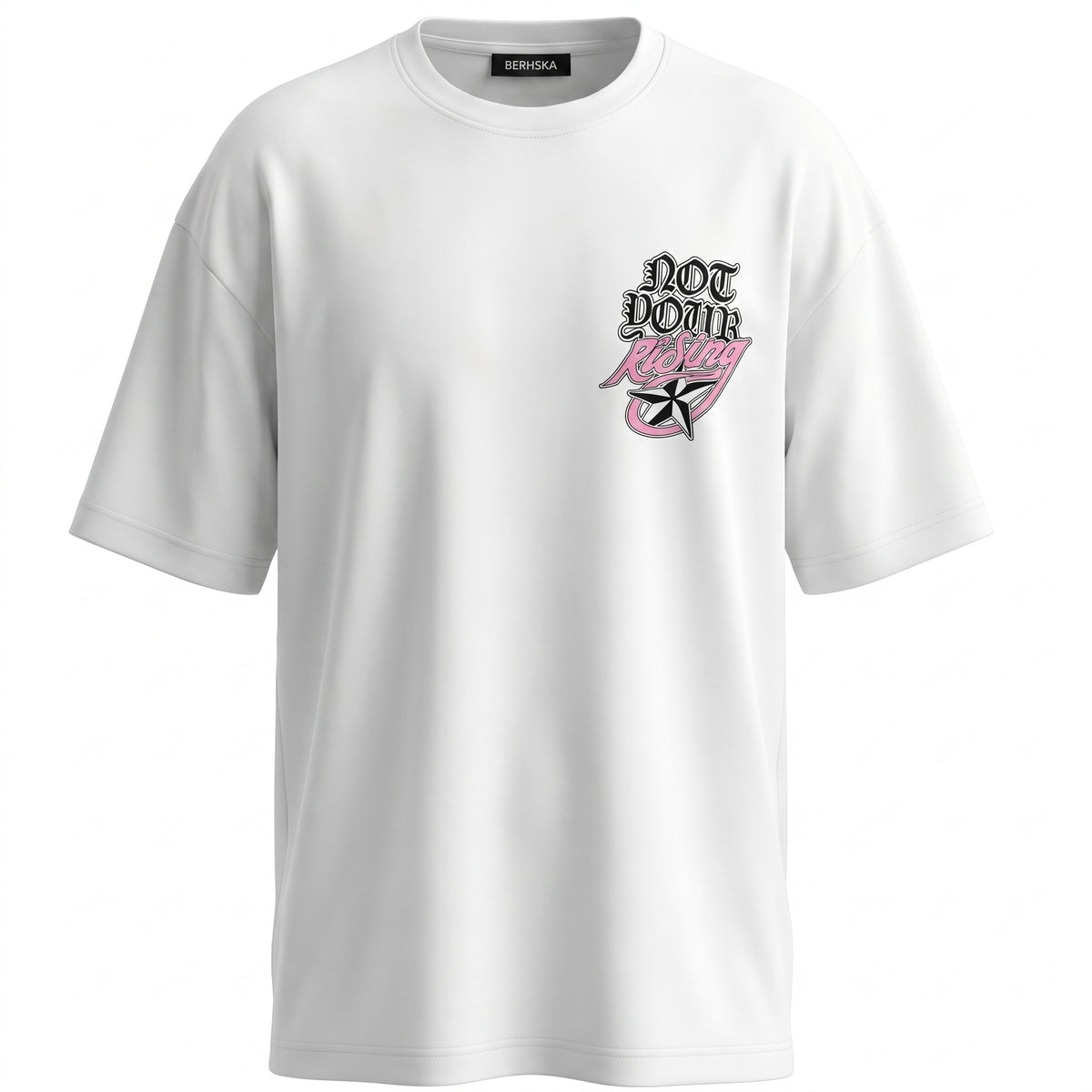 Bershka White oversized t-shirt