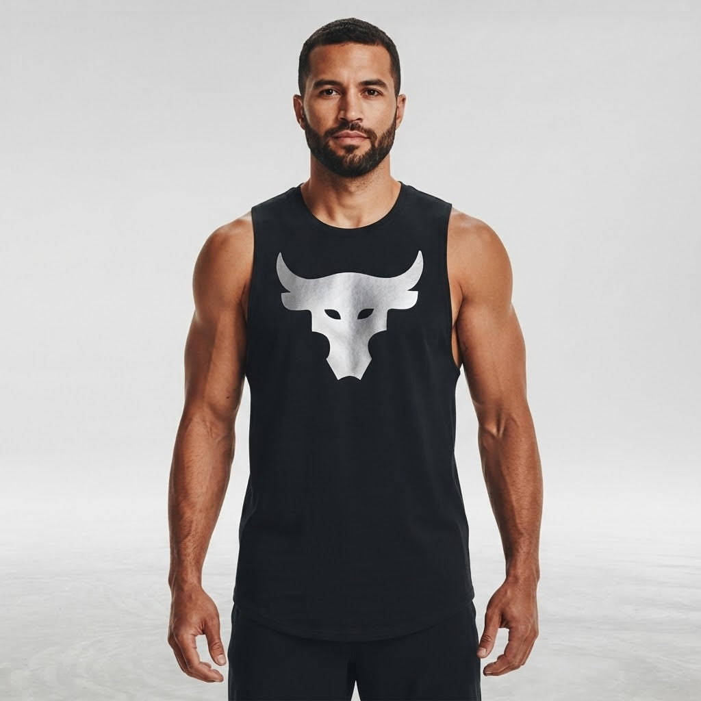 Under Armour Project Rock Brahma Bull Tank Top v-030#