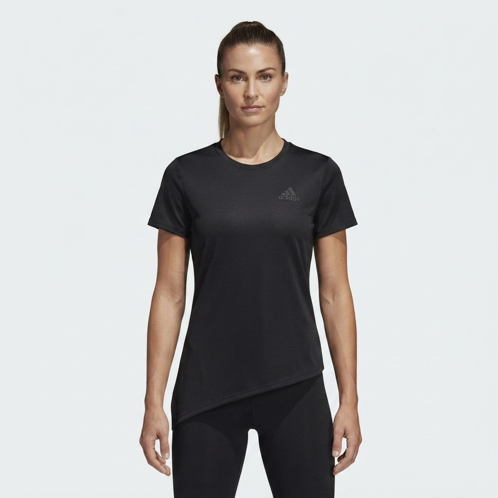 Adidas Women's Asymmetric Hem Training T-Shirt