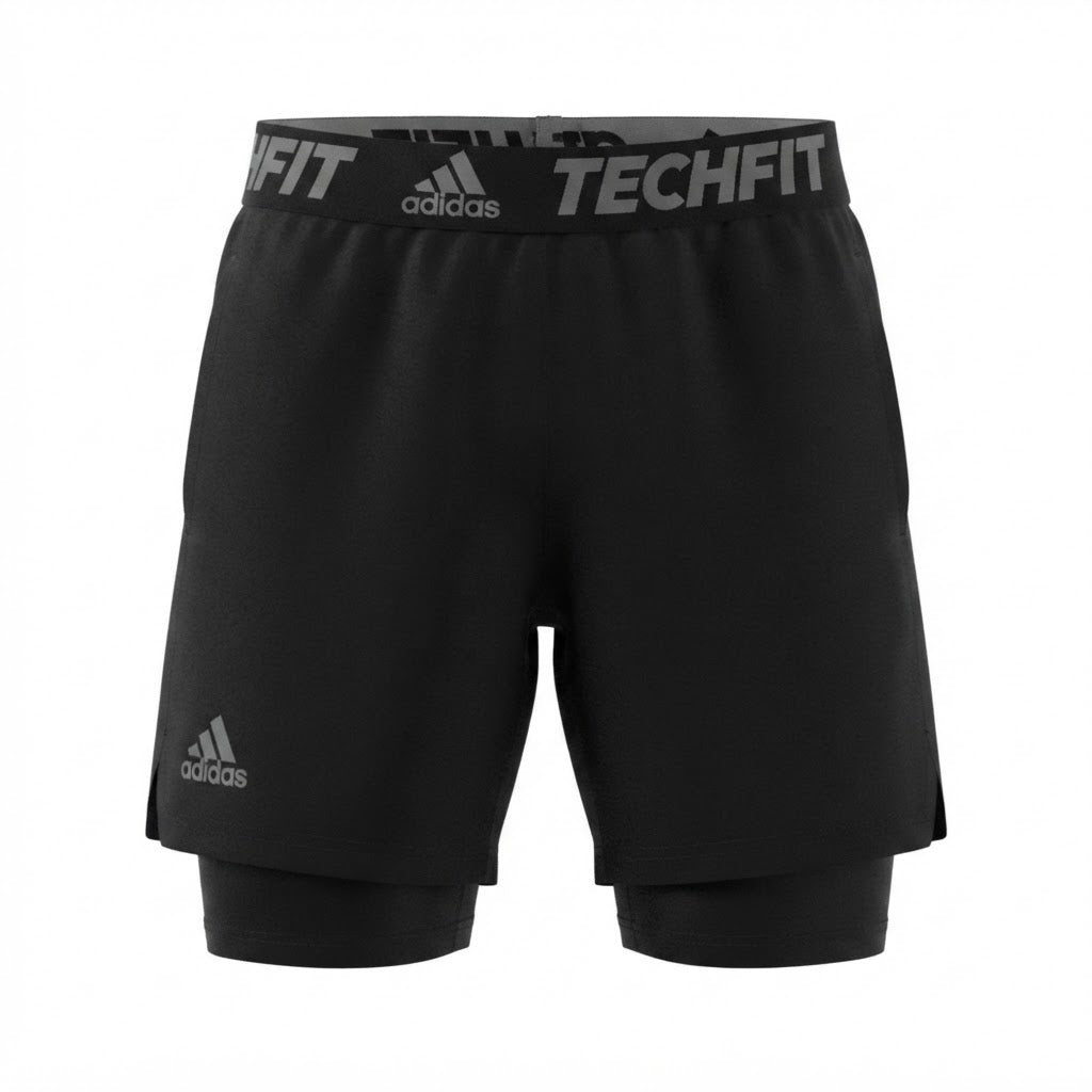 Adidas Men's Dri-FIT Flex Stride 2-in-1 Running Shorts-H04#