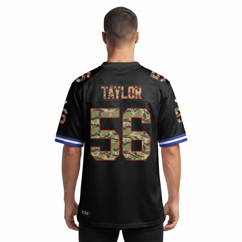 Men's gaints 56 raphic american football jersey oversized