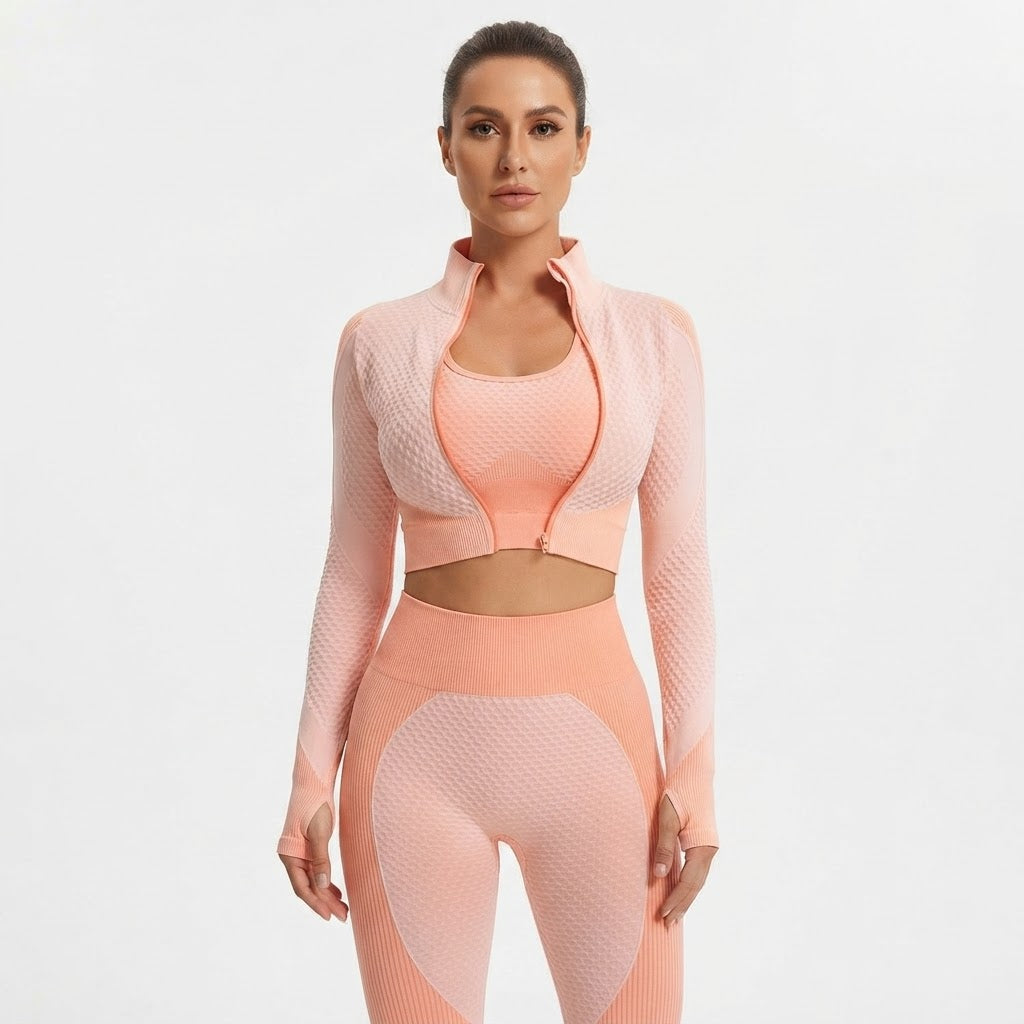 Woman Yoga set pointed 3 pieces