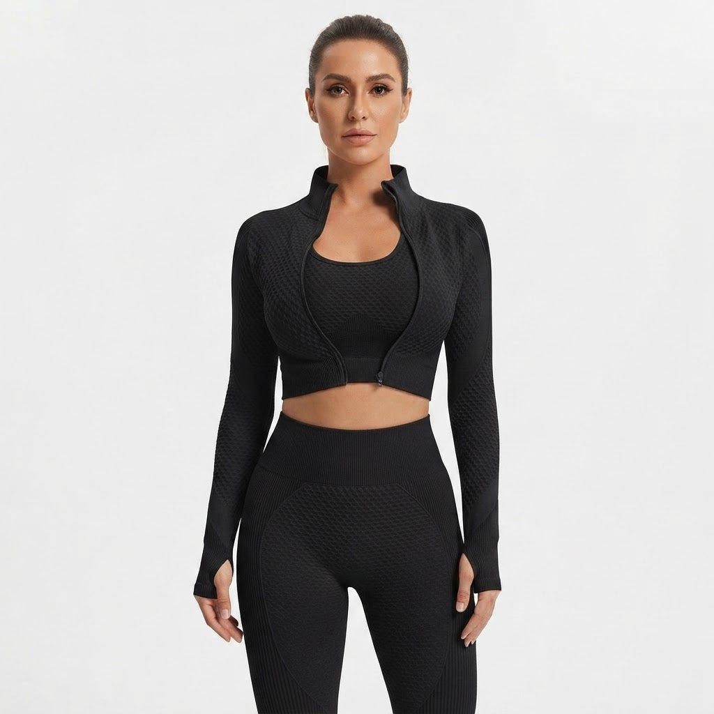 Woman Yoga set pointed 3 pieces