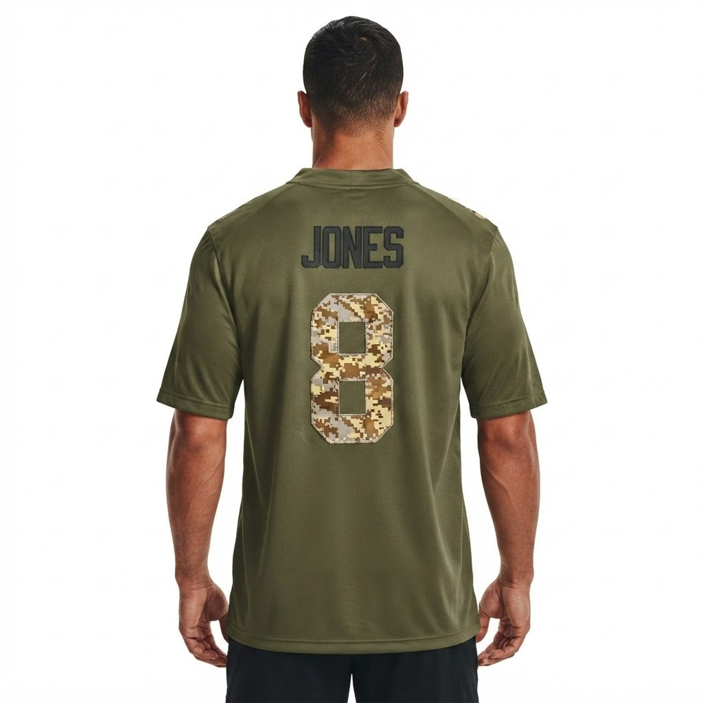 Men's My 8 graphic american  football jersey oversized