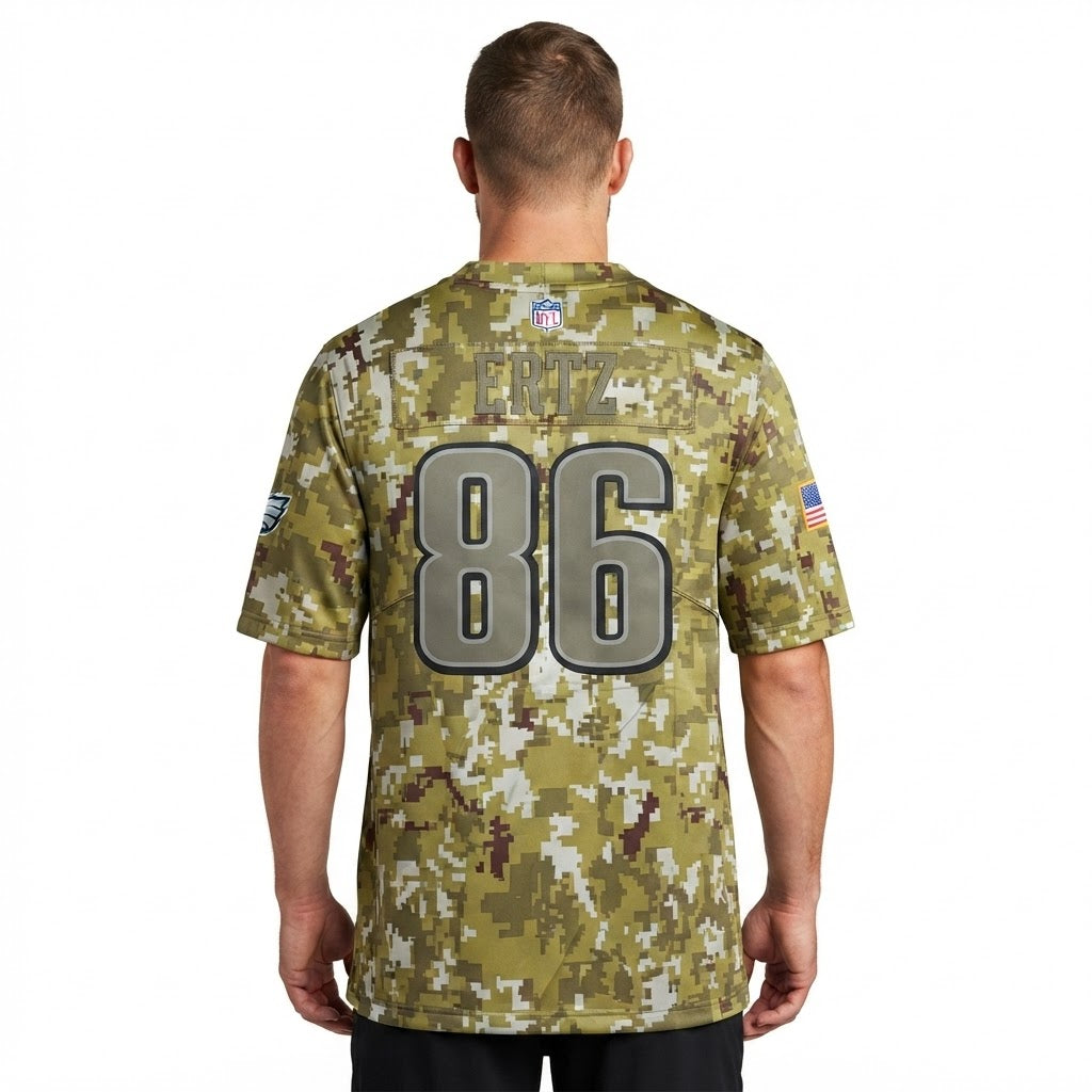 Men's eagles graphic american football jersey oversized