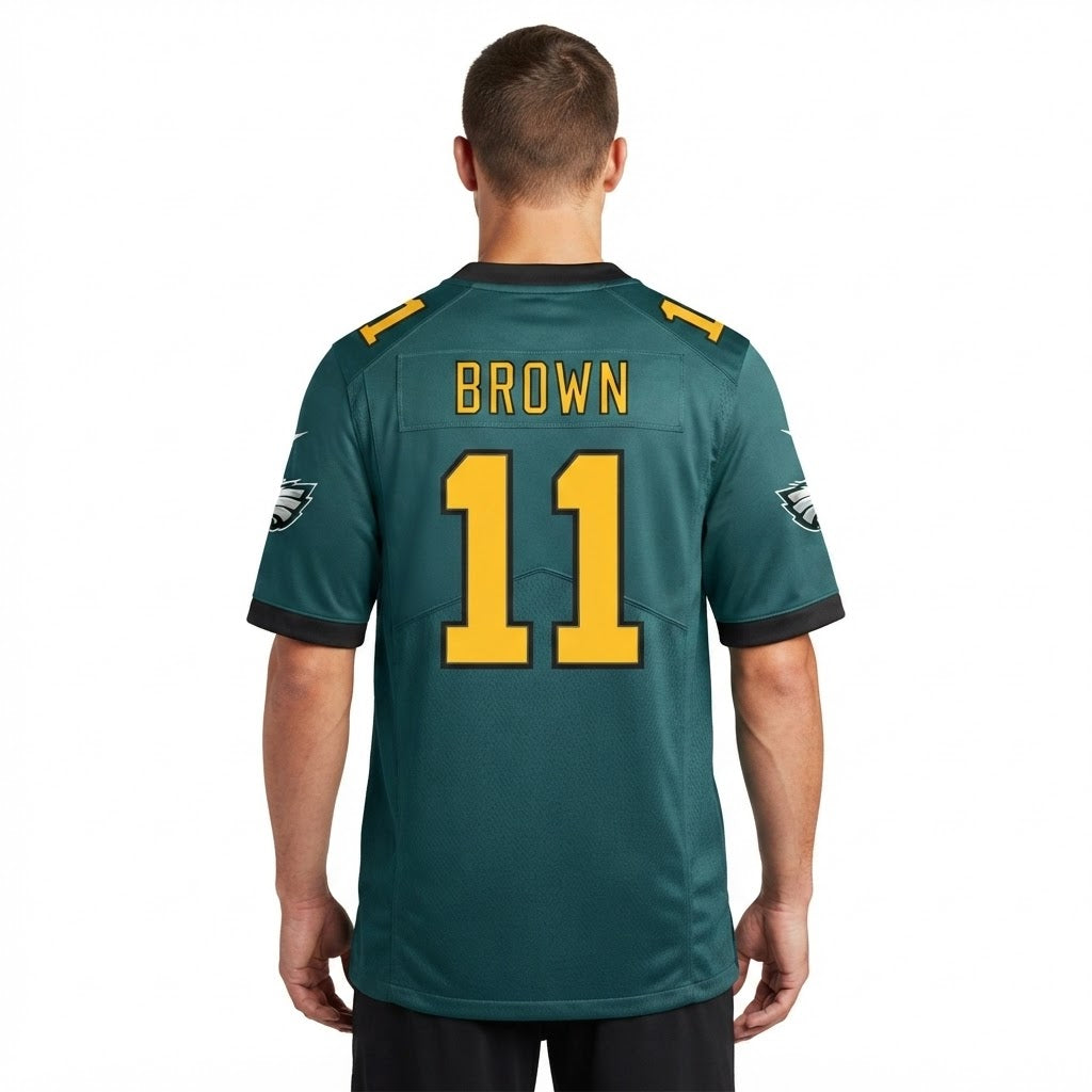 Men's eagles graphic american football jersey oversized
