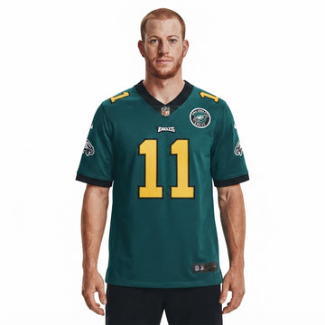 Men's eagles graphic american football jersey oversized