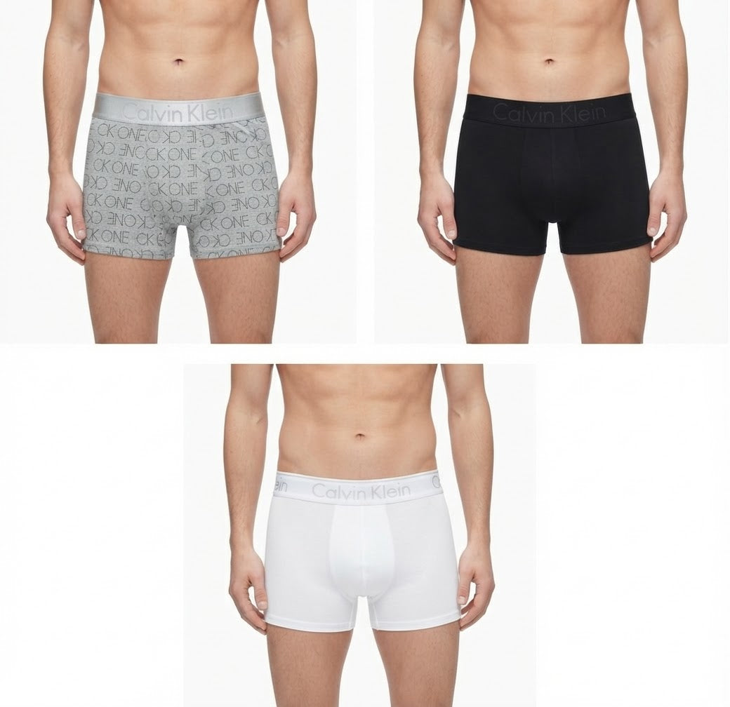 Calvin klein written 3-pack boxers