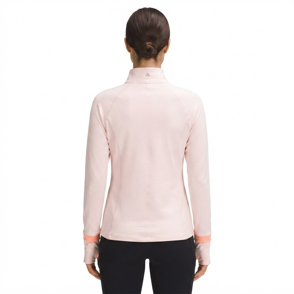 HALF-ZIP PULLOVER RUNNING TOP MOCK NECK