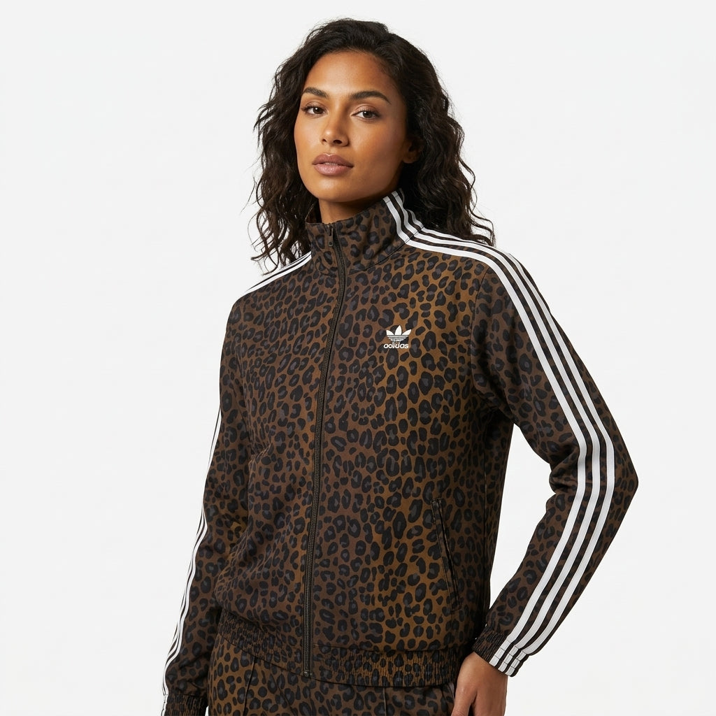 Adidas Originals Leopard-Print Tracksuit Set