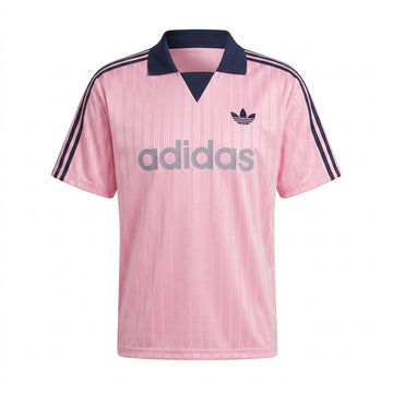 Adidas Vintage Pink & Navy Soccer Jersey