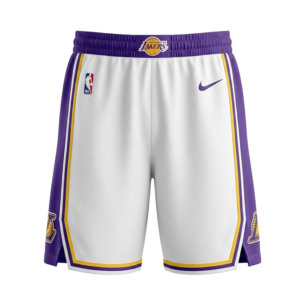 Nike Los Angeles Lakers "Association Edition" Swingman Basketball Shorts