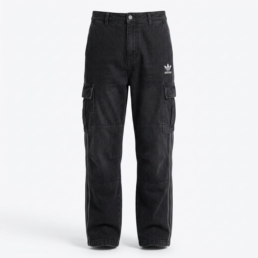 Adidas Denim Cargo Pants