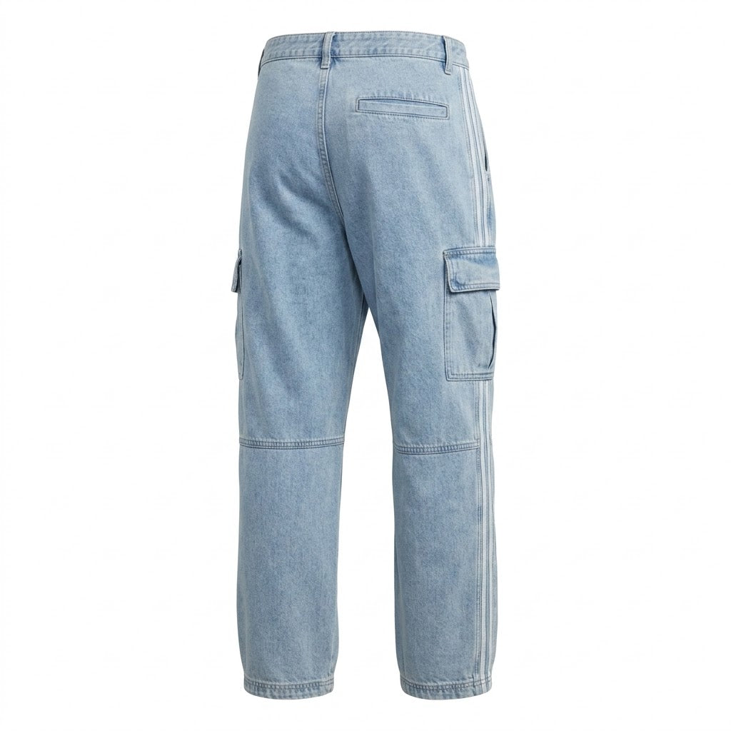 Adidas Denim Cargo Pants