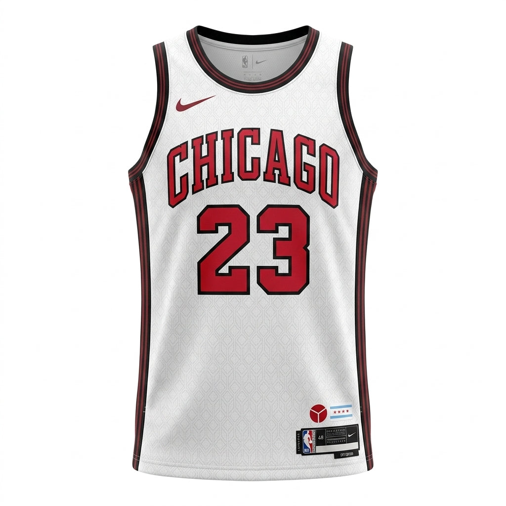 Nike Chicago Bulls Michael Jordan #23 Association Edition Swingman Jersey