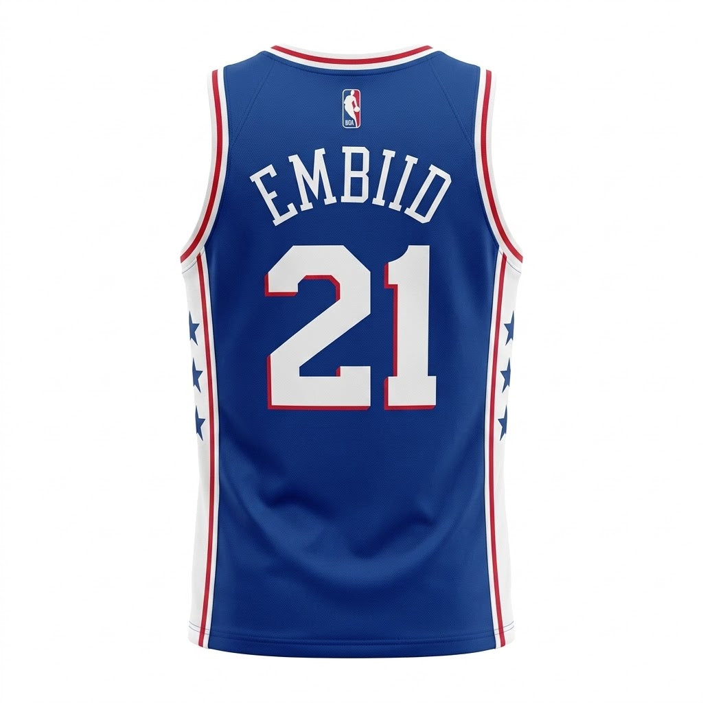 Nike Philadelphia 76ers Joel Embiid #21 Icon Edition Swingman Jersey