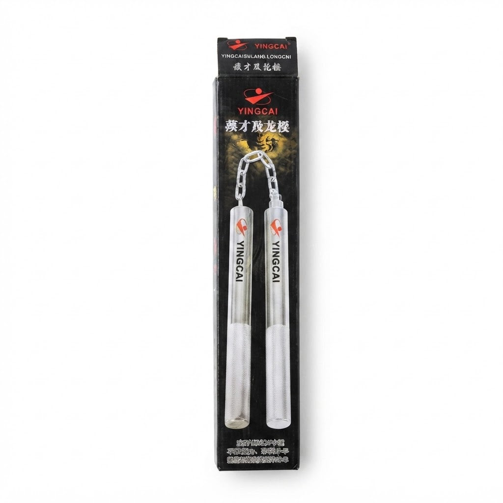nunchaku silver color