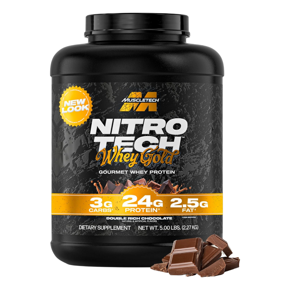 MuscleTech, NitroTech 100% Whey Gold, 2.27kg, 69 Servings