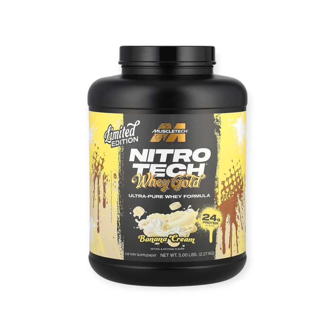 MuscleTech, NitroTech 100% Whey Gold, 2.27kg, 69 Servings