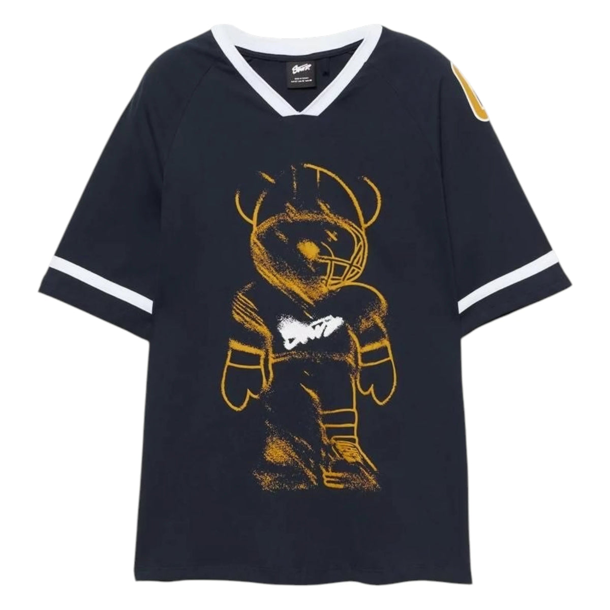 Pull and bear bear graphic oversized tshirt