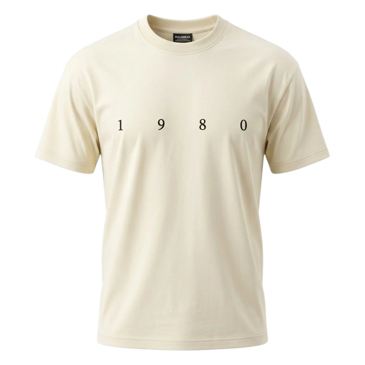 Pull over bear Beige oversized tshirt