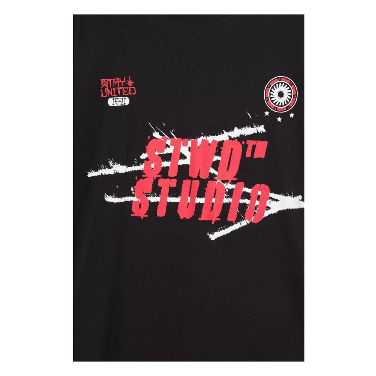 Pull and bear graphic red tshirt