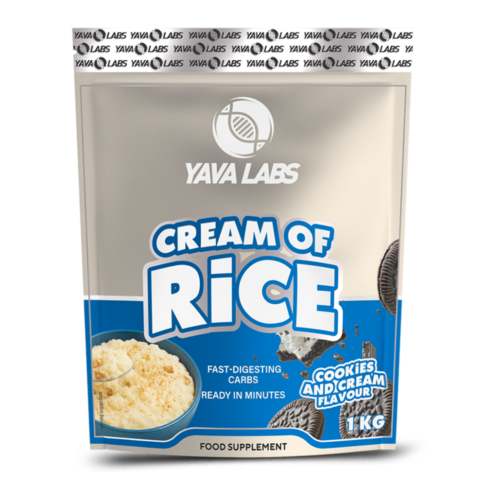 Yava Labs, Cream of Rice, 1kg, 33 Servings