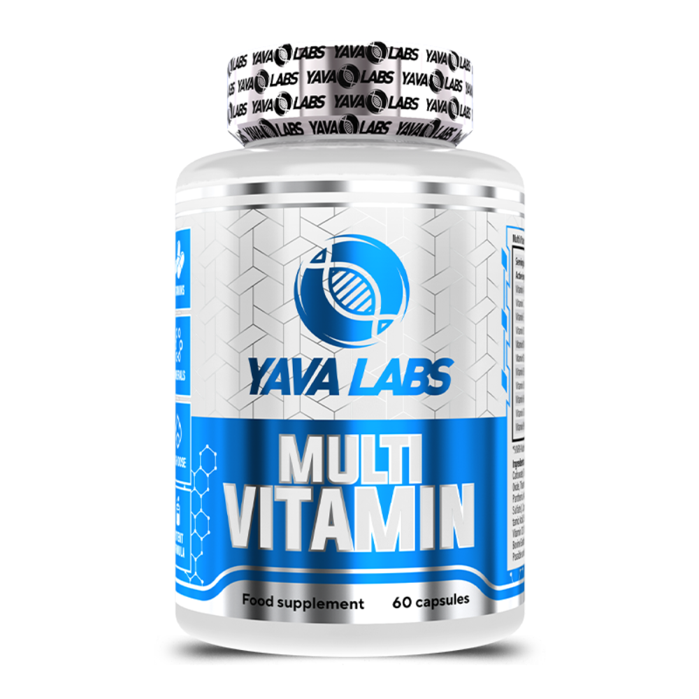 Yava Labs, Multivitamin, 60 Capsules, 30 Servings