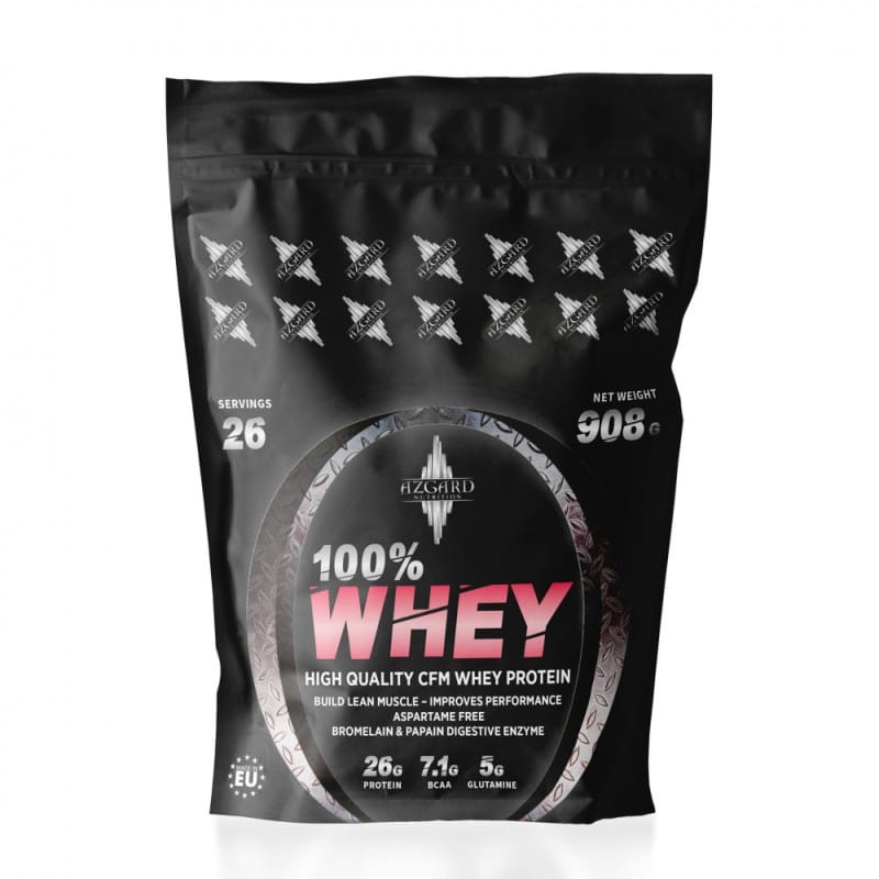 Azgard Nutrition, 100% Whey High Quality Protein, 908G, 26 Servings