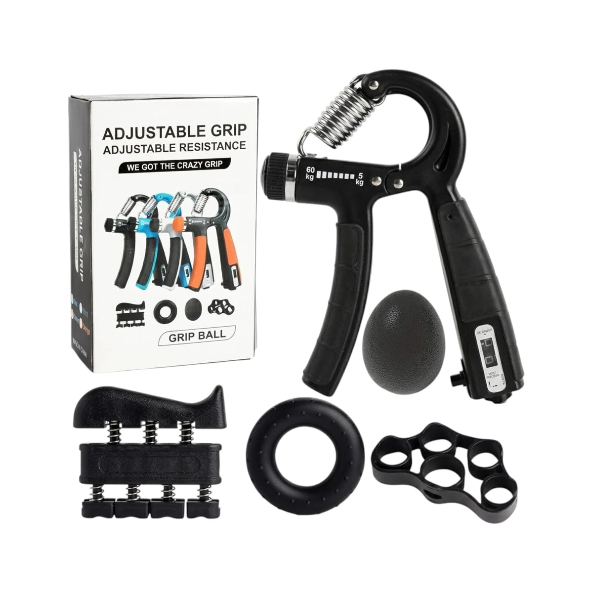 Adjustable Grip 5 pieces