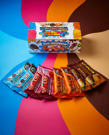 EVOLVE® PROTEIN CANDY BAR - VARIETY BOX (8 Bars/Box)
